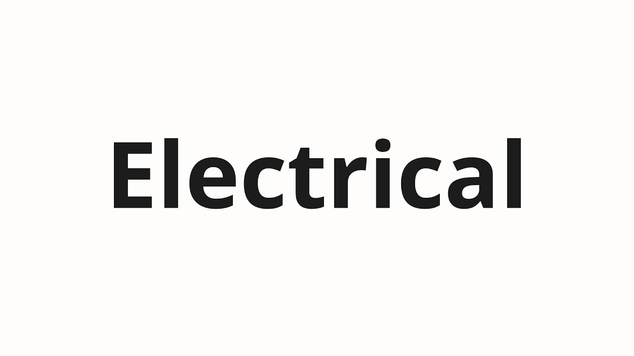 electrical 2